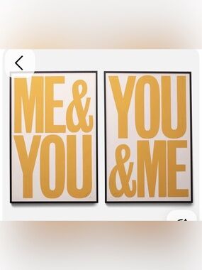 Schoolhouse Typographic Art Prints  (2) by Anthony Burrill